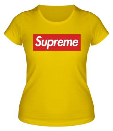 Женская футболка Supreme