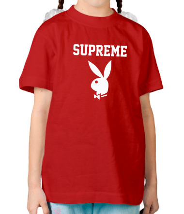 Детская футболка Supreme Playboy