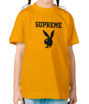 Детская футболка Supreme Playboy фото