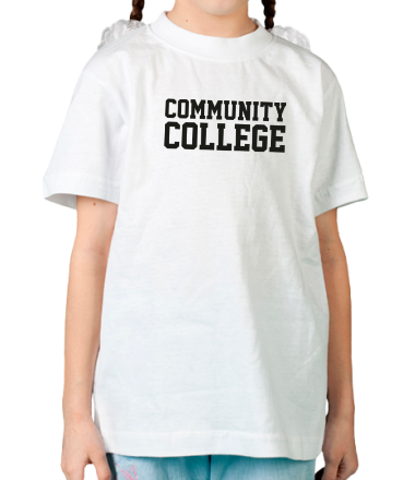 Детская футболка Community College