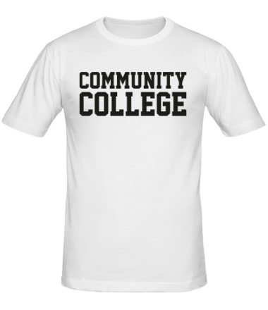 Мужская футболка Community College