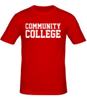 Мужская футболка Community College фото