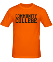 Мужская футболка Community College фото