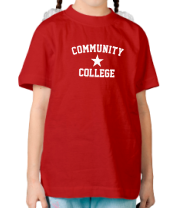 Детская футболка College Star фото