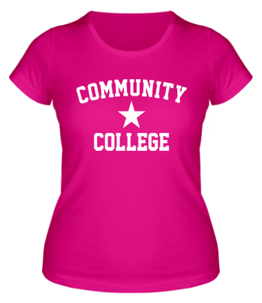 Женская футболка College Star