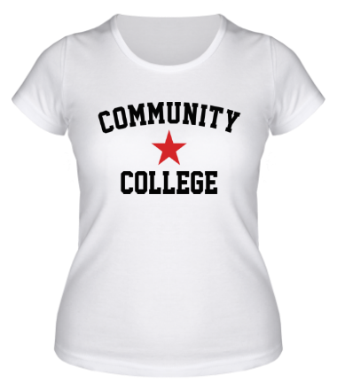 Женская футболка College Star