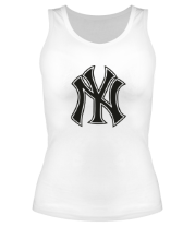 Женская майка борцовка NY Yankees фото