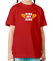 Детская футболка Kiss my Airs фото