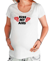Футболка для беременных Kiss my Airs фото