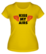 Женская футболка Kiss my Airs фото