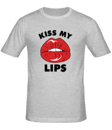 Мужская футболка Kiss my Lips