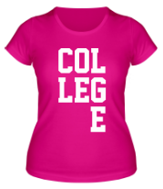 Женская футболка College Lines фото