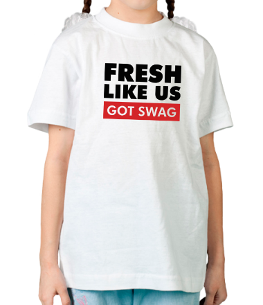 Детская футболка Fresh like US