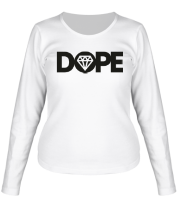 Женская футболка длинный рукав Dope Diamond фото