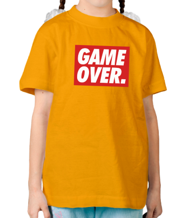 Детская футболка Obey Game Over