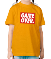 Детская футболка Obey Game Over фото