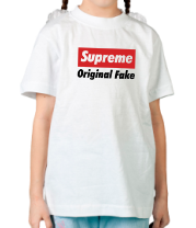 Детская футболка Supreme Original Fake фото