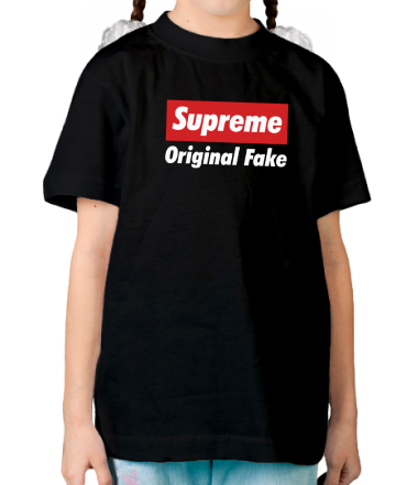 Детская футболка Supreme Original Fake