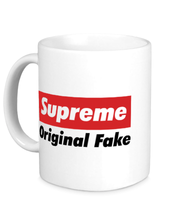 Кружка Supreme Original Fake