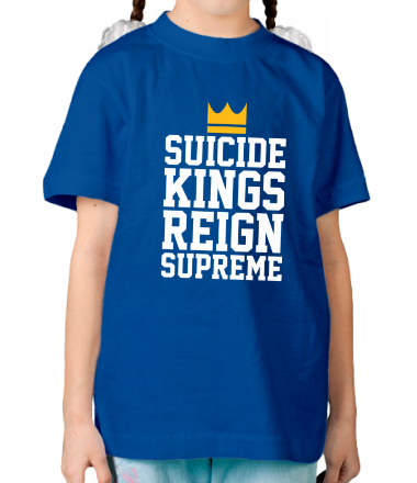 Детская футболка Supreme Suicide Kings