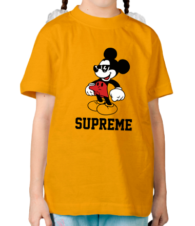 Детская футболка Supreme Mickey Mouse