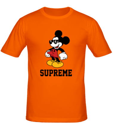 Мужская футболка Supreme Mickey Mouse