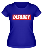 Женская футболка Disobey фото