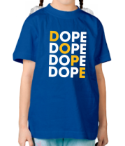 Детская футболка Dope Lines фото