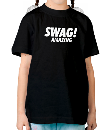 Детская футболка Swag Amazing