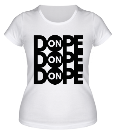 Женская футболка Dope ON