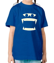 Детская футболка Монстр с клыками фото