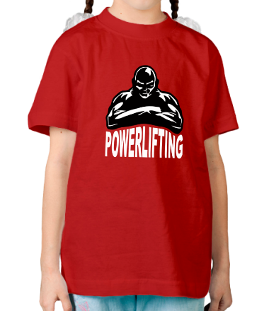 Детская футболка Powerlifting