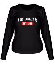 Женская футболка длинный рукав FC Tottenham Est. 1882 фото