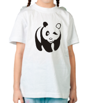 Детская футболка Панда  фото