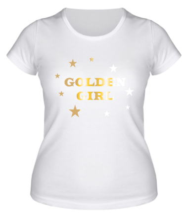 Женская футболка Golden Girl