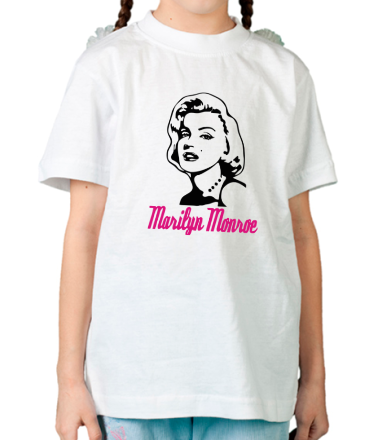 Детская футболка Мерлин Монро (Marilyn Monroe)