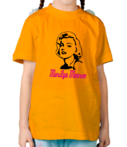 Детская футболка Мерлин Монро (Marilyn Monroe) фото