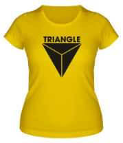 Женская футболка Triangle фото