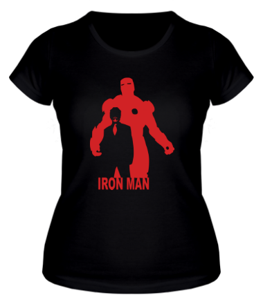 Женская футболка Ironman (Железный человек)