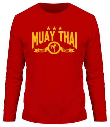 Мужская футболка длинный рукав Muay Thay (Тайский бокс)