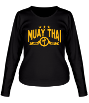 Женская футболка длинный рукав Muay Thay (Тайский бокс) фото