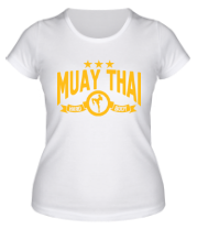Женская футболка Muay Thay (Тайский бокс) фото