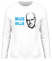 Мужская футболка длинный рукав Bruce Willis фото
