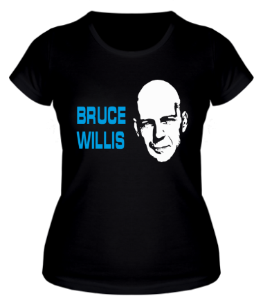 Женская футболка Bruce Willis