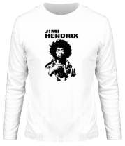Мужская футболка длинный рукав Jimi Hendrix фото