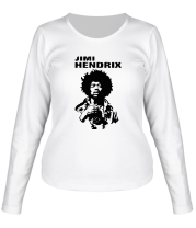 Женская футболка длинный рукав Jimi Hendrix фото