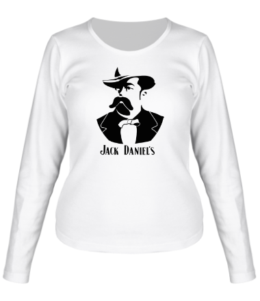 Женская футболка длинный рукав Jack Daniel's