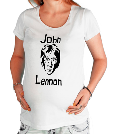Футболка для беременных John Lennon