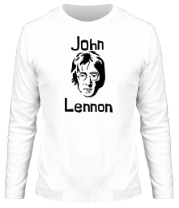Мужская футболка длинный рукав John Lennon фото