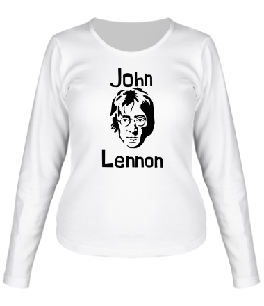 Женская футболка длинный рукав John Lennon